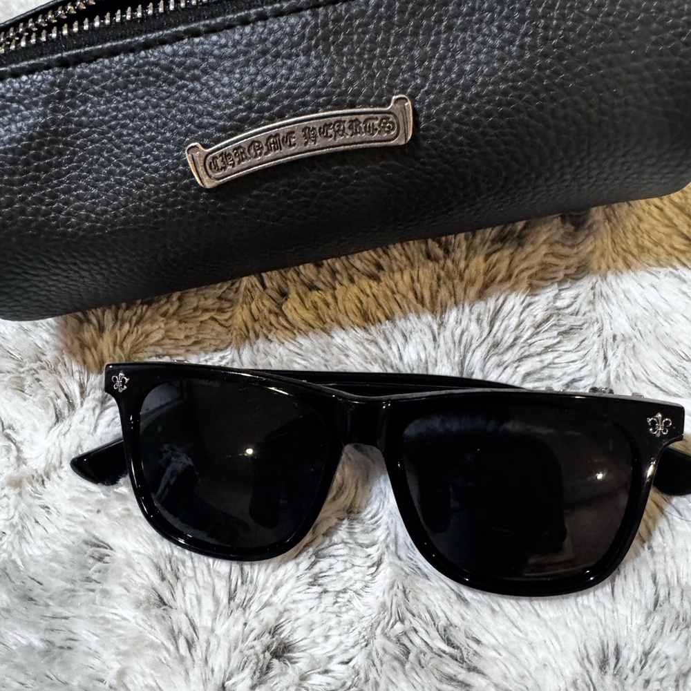 Chrome Hearts Black Sunglasses